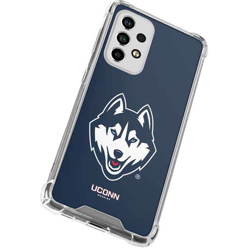 University of Connecticut Huskies Galaxy A53 5G Clear Case
