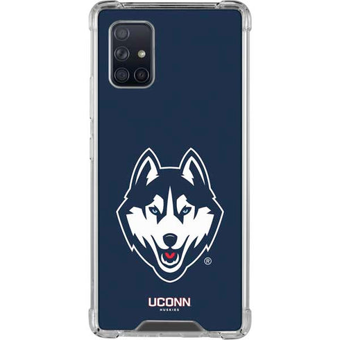 University of Connecticut Huskies Galaxy A71 5G Clear Case