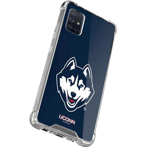 University of Connecticut Huskies Galaxy A71 5G Clear Case