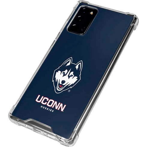 University of Connecticut Huskies Galaxy Note20 5G Clear Case