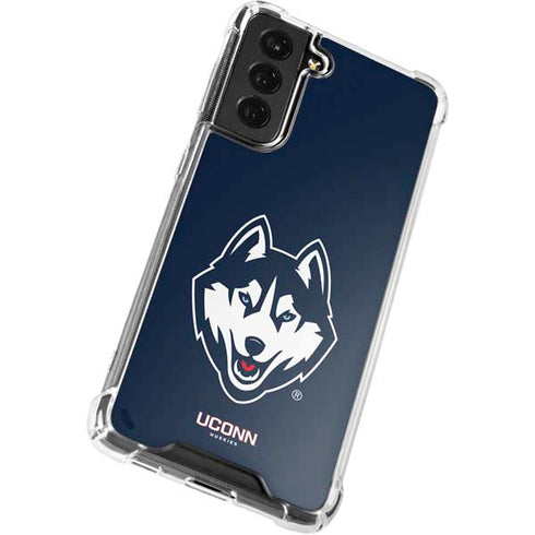 University of Connecticut Huskies Galaxy S22 Plus Clear Case