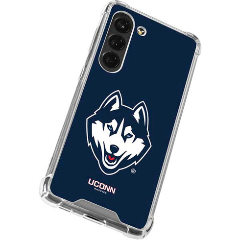 University of Connecticut Huskies Galaxy S23 Clear Case