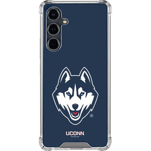 University of Connecticut Huskies Galaxy S23 FE Clear Case
