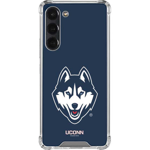 University of Connecticut Huskies Galaxy S23 Plus Clear Case