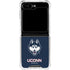 University of Connecticut Huskies Galaxy Z Flip5 5G Clear Case