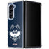 University of Connecticut Huskies Galaxy Z Fold5 5G Clear Case