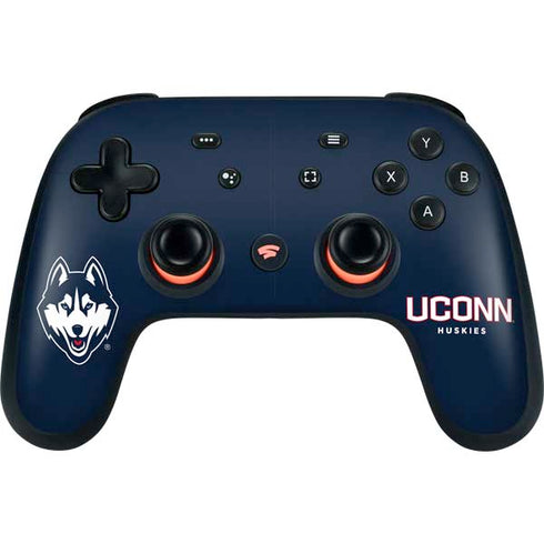 University of Connecticut Huskies Google Stadia Controller Skin