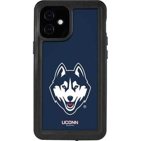 University of Connecticut Huskies iPhone 12 Mini Waterproof Case
