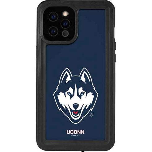 University of Connecticut Huskies iPhone 12 Pro Max Waterproof Case