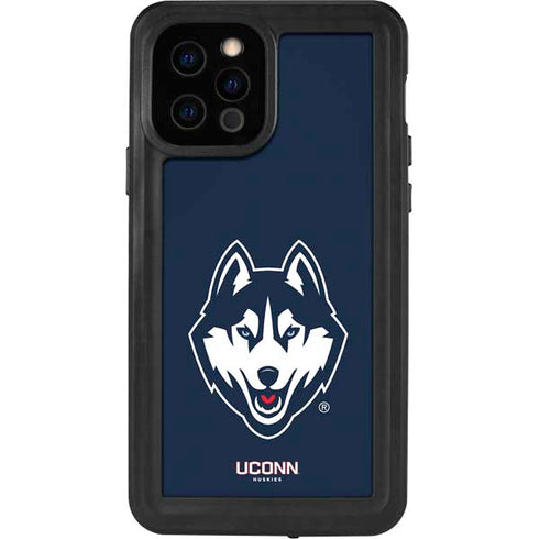 University of Connecticut Huskies iPhone 12 Pro Waterproof Case