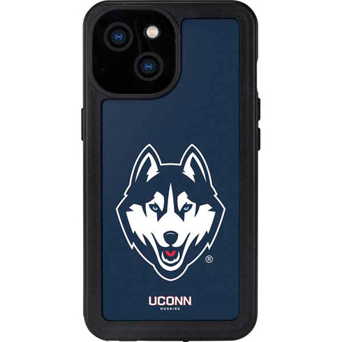 University of Connecticut Huskies iPhone 13 Mini Waterproof Case