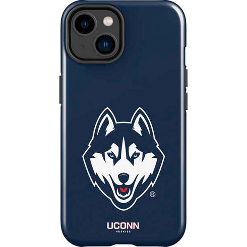 University of Connecticut Huskies iPhone 14 Plus Impact Case