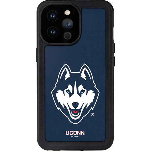 University of Connecticut Huskies iPhone 14 Pro Max Waterproof Case