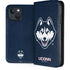 University of Connecticut Huskies iPhone 15 Plus Folio Case