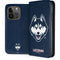 University of Connecticut Huskies iPhone 15 Pro Folio Case