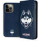 University of Connecticut Huskies iPhone 15 Pro Max Folio Case