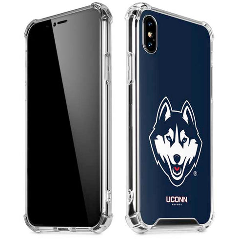 University of Connecticut Huskies iPhone XS Max Clear Case