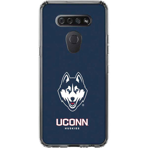University of Connecticut Huskies LG K51/Q51 Clear Case