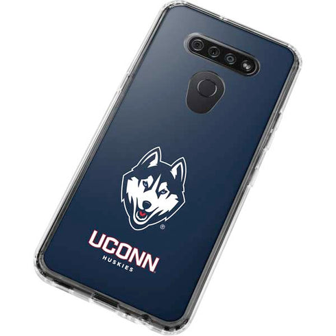 University of Connecticut Huskies LG K51/Q51 Clear Case
