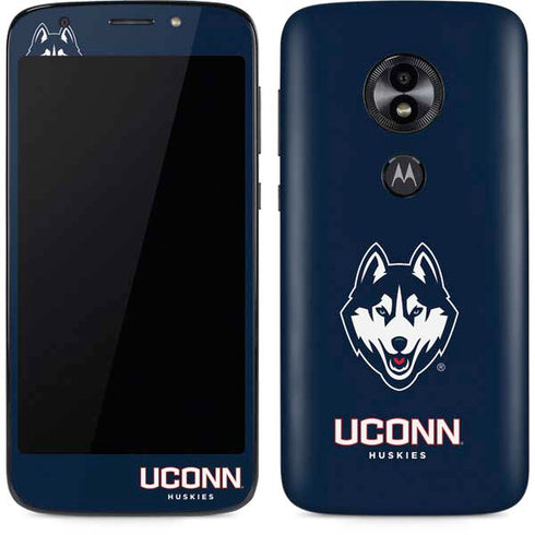 University of Connecticut Huskies Moto E5 Play Skin