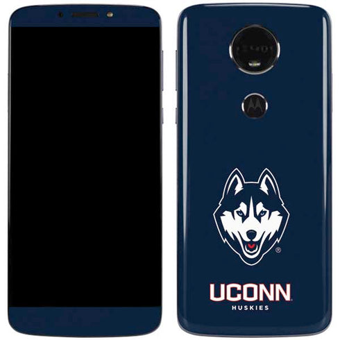 University of Connecticut Huskies Moto E5 Plus Skin