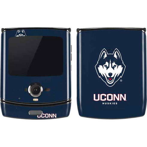 University of Connecticut Huskies Motorola RAZR Skin
