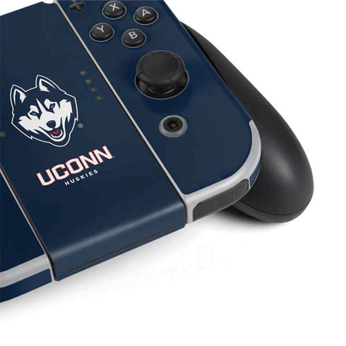 University of Connecticut Huskies Nintendo Switch OLED (2021) Skin