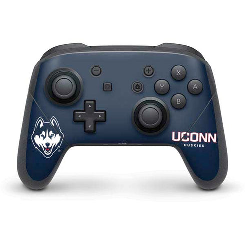 University of Connecticut Huskies Nintendo Switch Pro Controller Skin