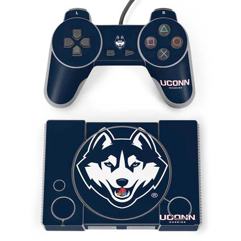University of Connecticut Huskies PlayStation Classic Bundle Skin