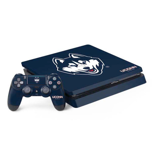University of Connecticut Huskies PS4 Slim Bundle Skin