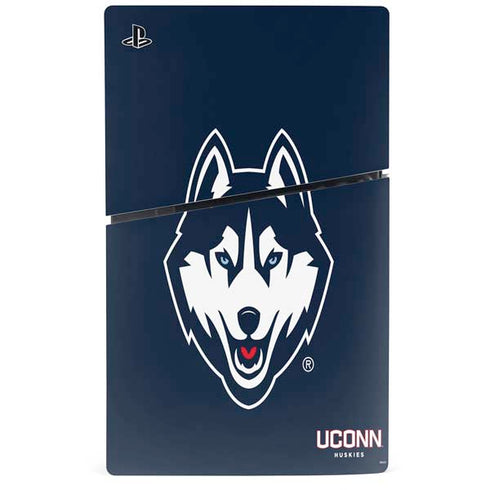 University of Connecticut Huskies PS5 Slim Disk Bundle Skin