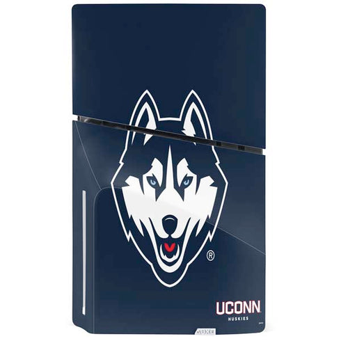 University of Connecticut Huskies PS5 Slim Disk Bundle Skin
