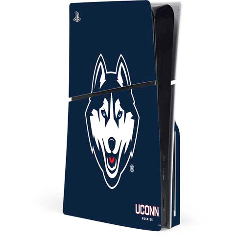 University of Connecticut Huskies PS5 Slim Disk Console Skin