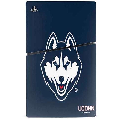 University of Connecticut Huskies PS5 Slim Disk Console Skin
