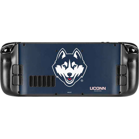 University of Connecticut Huskies Steam Deck Handheld Gaming Computer Skin