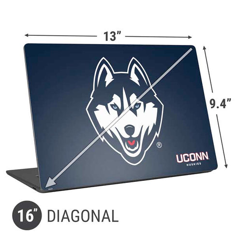 University of Connecticut Huskies Universal Laptop 16in (13 x 9.4in) Skin