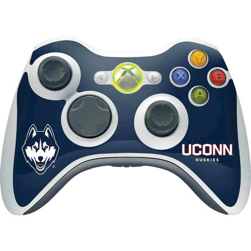 University of Connecticut Huskies Xbox 360 Wireless Controller Skin