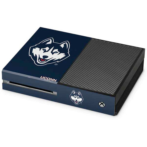 University of Connecticut Huskies Xbox One Console Skin