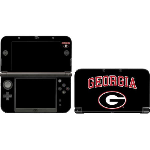 University of Georgia Collegiate Text 3DS XL 2015 Skin