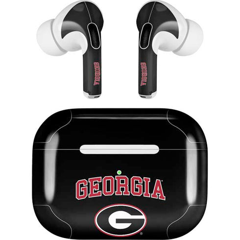 University of Georgia Collegiate Text Apple AirPods Pro Skin