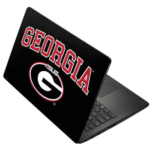 University of Georgia Collegiate Text Asus X502CA 15.6 Skin
