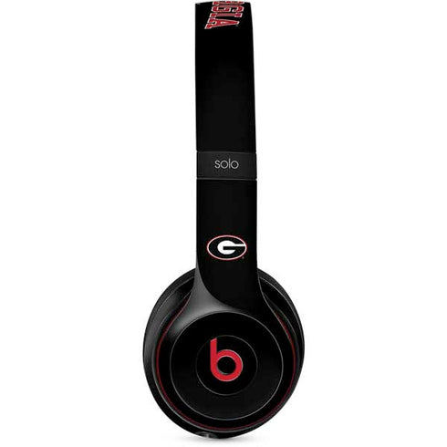 University of Georgia Collegiate Text Beats Solo 2 Wireless Skin