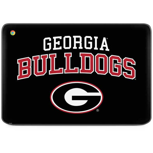 University of Georgia Bulldogs HP Chromebook Skin