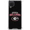 University of Georgia Bulldogs Galaxy A12 Clear Case