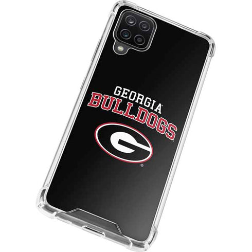University of Georgia Bulldogs Galaxy A12 Clear Case