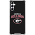 University of Georgia Bulldogs Galaxy A15 5G Clear Case
