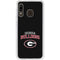 University of Georgia Bulldogs Galaxy A20 Clear Case