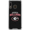 University of Georgia Bulldogs Galaxy A30 Clear Case