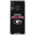 University of Georgia Bulldogs Galaxy A30 Clear Case