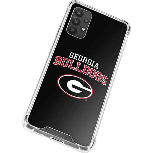 University of Georgia Bulldogs Galaxy A32 5G Clear Case
